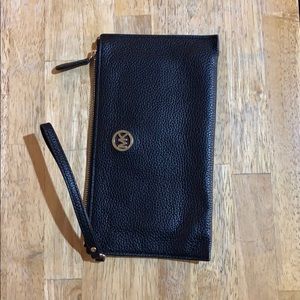 Black Michael Kors wristlet